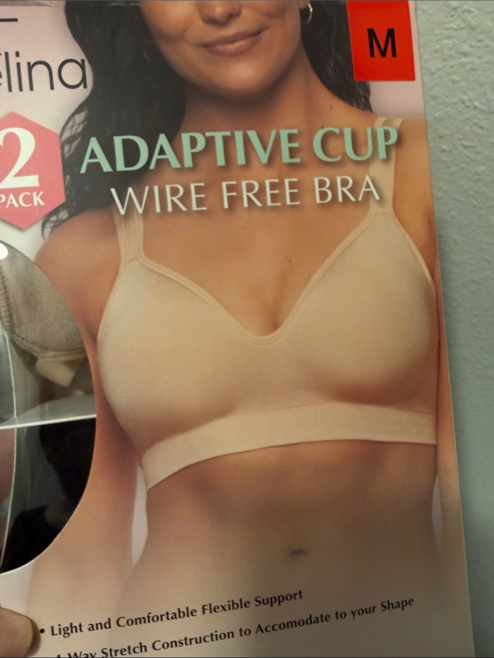 Felina Adaptive Cup Wire Free Bra - Nude